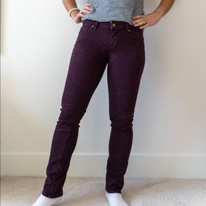 Paige Skyline Purple Pant